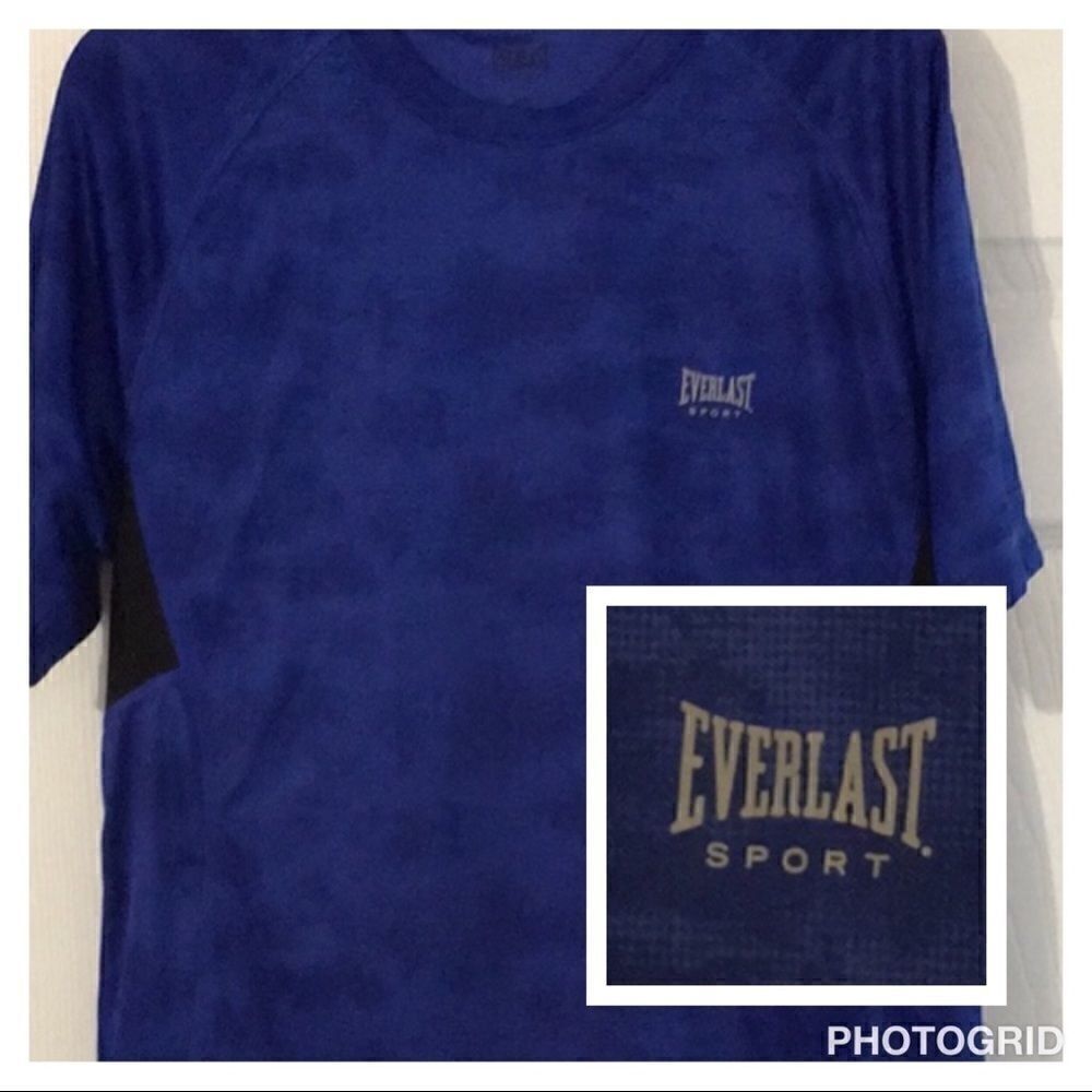 Men's medium Everlast Sport blue shirt